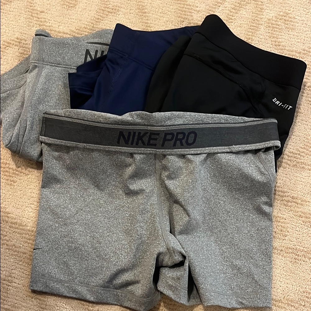 Nike Pro and Dri-FIT Shorts Set